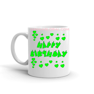 Bilde av Fresh Green Happy Birthday Mug